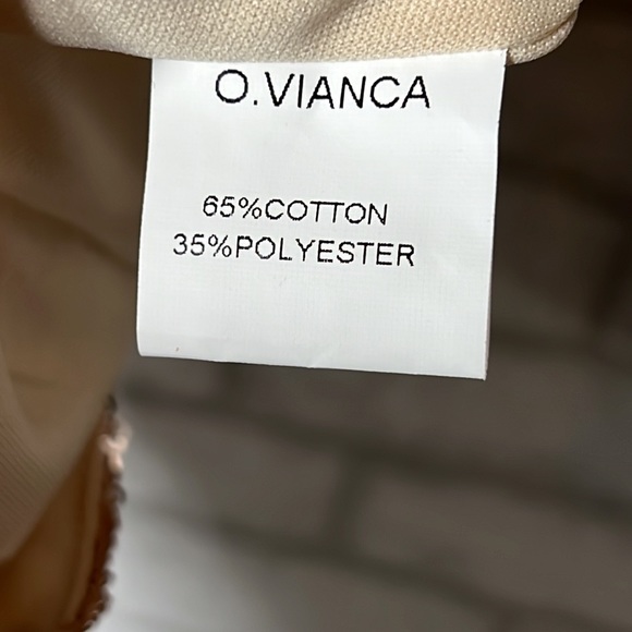 O. Vianca long sleeve sequined back cut out mini dress size M - Picture 4 of 12